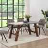 Lambeth Concrete Effect 150cm Dining Table
