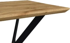 Granby Wotan Oak Effect 140cm Dining Table With Geometric Metal Legs -Best Furniture Shop 81RaLF4tpNL. AC SL1500