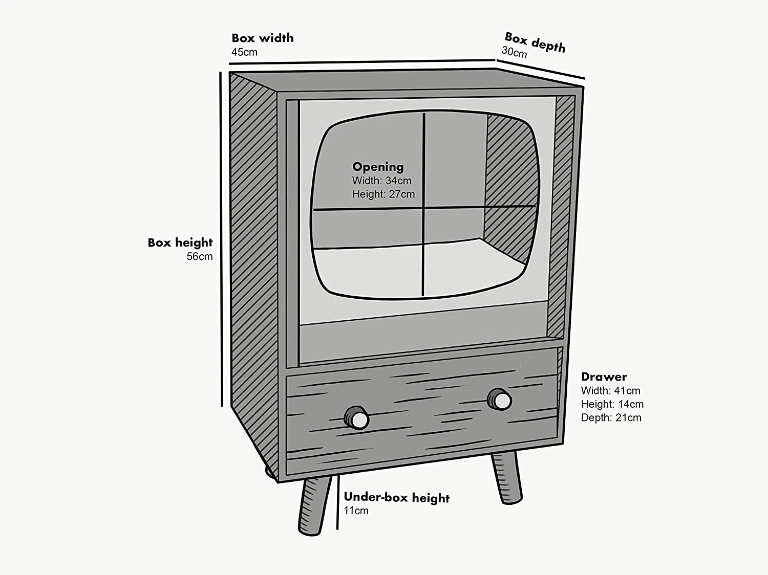 Vintage Style TV Cat Condo 6 Vintage Style TV Cat Condo - Image 6