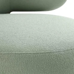 Penn Sage Green Boucle Wing Back Accent Chair -Best Furniture Shop ACH 750 GREEN BOUCLE detail2