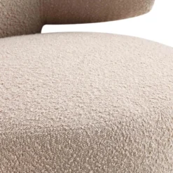 Penn Taupe Boucle Wing Back Accent Chair -Best Furniture Shop ACH 750 TAUPE BOUCLE detail2