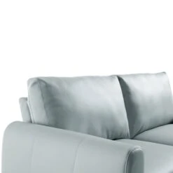 Noak 2-Seater Grey Faux Leather Sofa With Chrome Legs 22 Noak 2-Seater Grey Faux Leather Sofa With Chrome Legs -Best Furniture Shop AYSF 014 GREY PU detail1