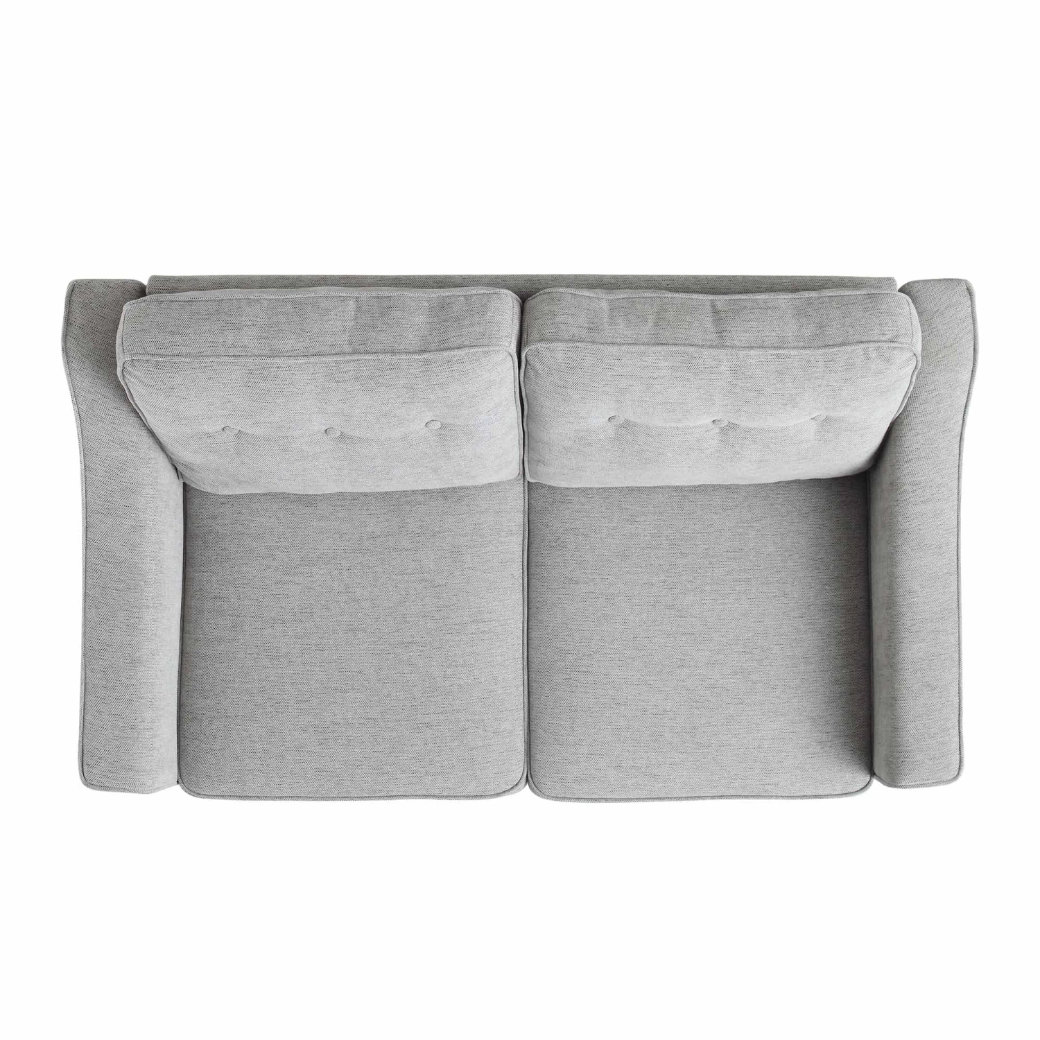 Harper 2-Seater Slope Arm Grey Woven Fabric Sofa 5 Harper 2-Seater Slope Arm Grey Woven Fabric Sofa - Image 5