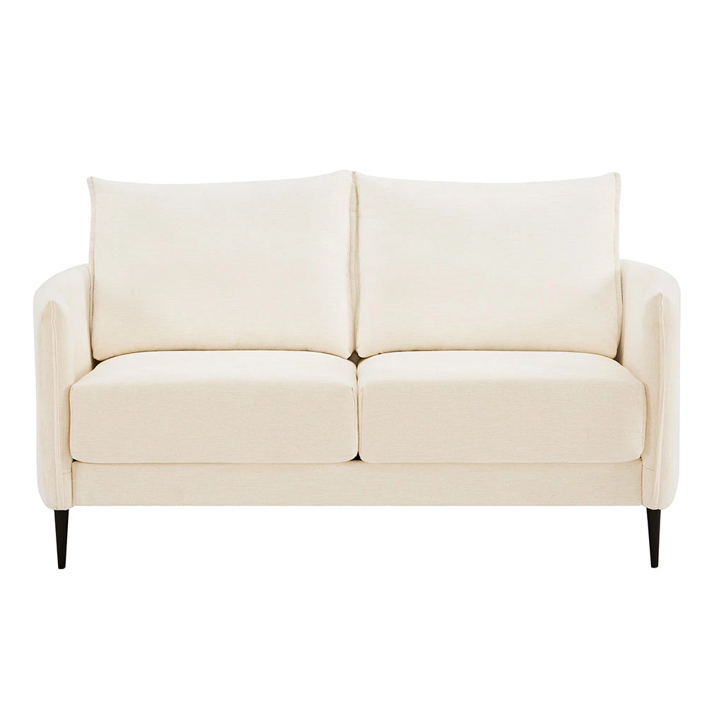 Bari Beige Woven Fabric Sofa 9 Bari Beige Woven Fabric Sofa - Image 9