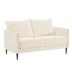 Bari Beige Woven Fabric Sofa 25 Bari Beige Woven Fabric Sofa -Best Furniture Shop AYSF 08 BEIGEFAB 2ST 2