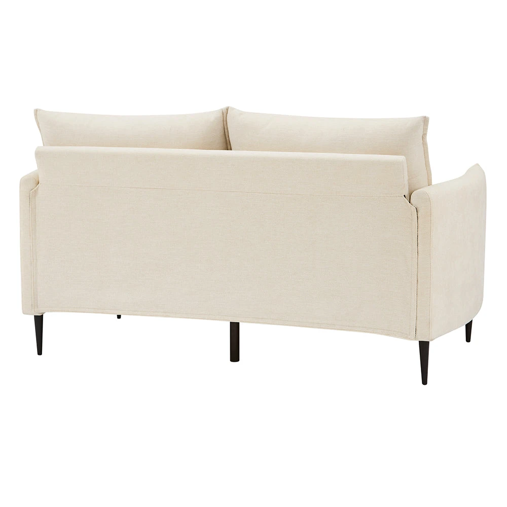 Bari Beige Woven Fabric Sofa 11 Bari Beige Woven Fabric Sofa - Image 11