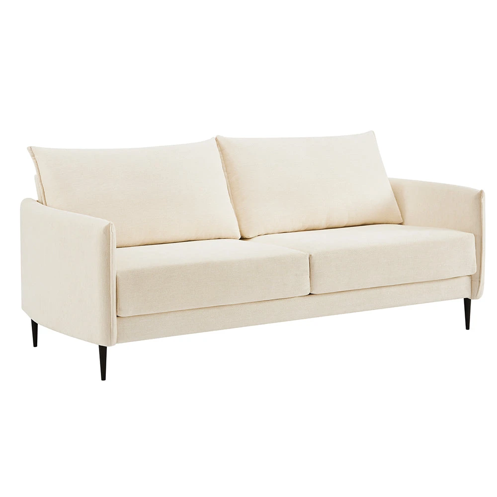 Bari Beige Woven Fabric Sofa 5 Bari Beige Woven Fabric Sofa - Image 5