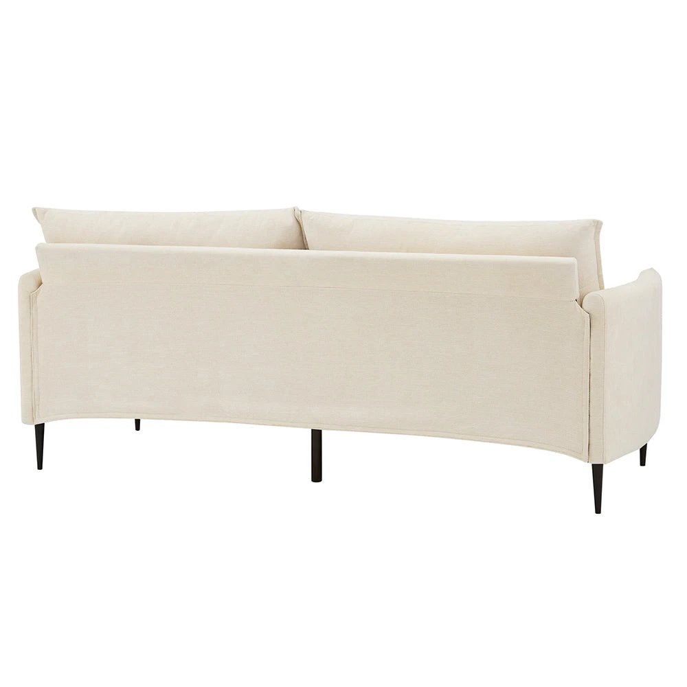 Bari Beige Woven Fabric Sofa 6 Bari Beige Woven Fabric Sofa - Image 6
