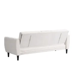 Latimer Beige Woven Fabric 3-Seater Storage Sofa Bed -Best Furniture Shop AYSF 09 BEIGEWOVEN 3ST WB8