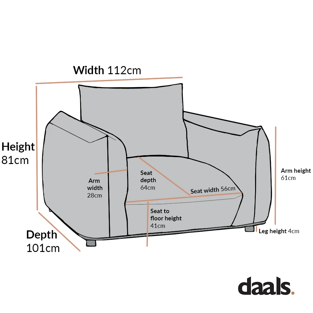 Gianni Armchair, Rust Velvet 5 Gianni Armchair, Rust Velvet - Image 5