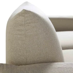 Gianni Three Seater Sofa, Beige Woven Fabric -Best Furniture Shop BOSF 9678 BEIGE WOV 3ST detail4