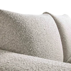 Gianni Two Seater Sofa, Mist Grey Boucle -Best Furniture Shop BOSF 9678 GREY BOU 2ST detail1
