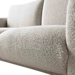 Gianni Three Seater Sofa, Mist Grey Boucle -Best Furniture Shop BOSF 9678 GREY BOU 3ST detail2