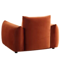 Gianni Armchair, Rust Velvet 23 Gianni Armchair, Rust Velvet -Best Furniture Shop BOSF 9678 RUST VEL 1ST WB5