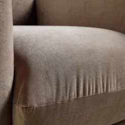 Gianni Armchair, Mink Velvet -Best Furniture Shop BOSF 9678 TAUPE VEL 1ST detail2