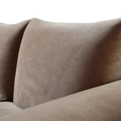 Gianni Two Seater Sofa, Mink Velvet -Best Furniture Shop BOSF 9678 TAUPE VEL 2ST detail2