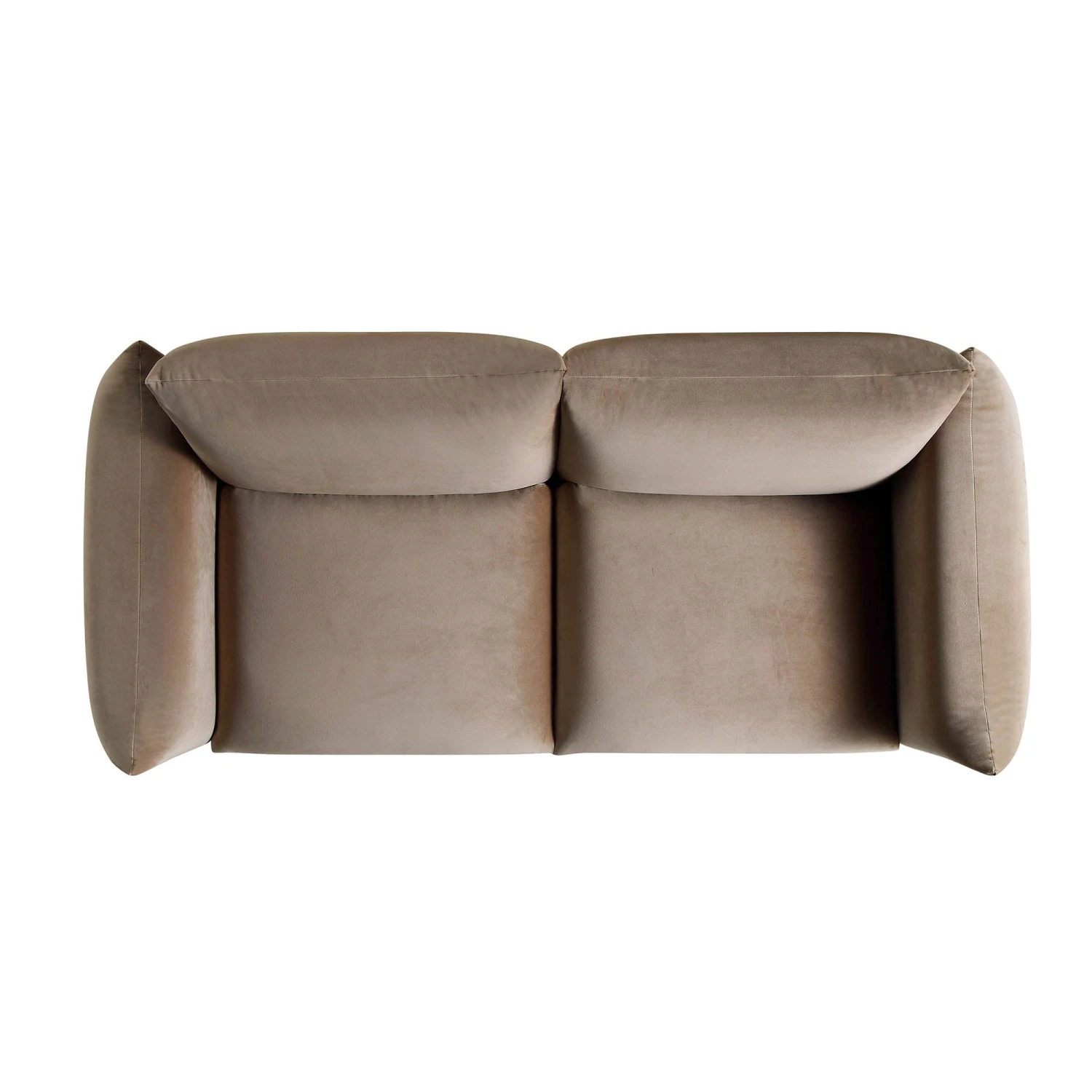 Gianni Three Seater Sofa, Mink Velvet 7 Gianni Three Seater Sofa, Mink Velvet - Image 7