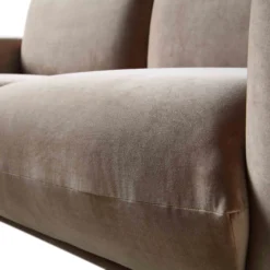 Gianni Three Seater Sofa, Mink Velvet 26 Gianni Three Seater Sofa, Mink Velvet -Best Furniture Shop BOSF 9678 TAUPE VEL 3ST detail3