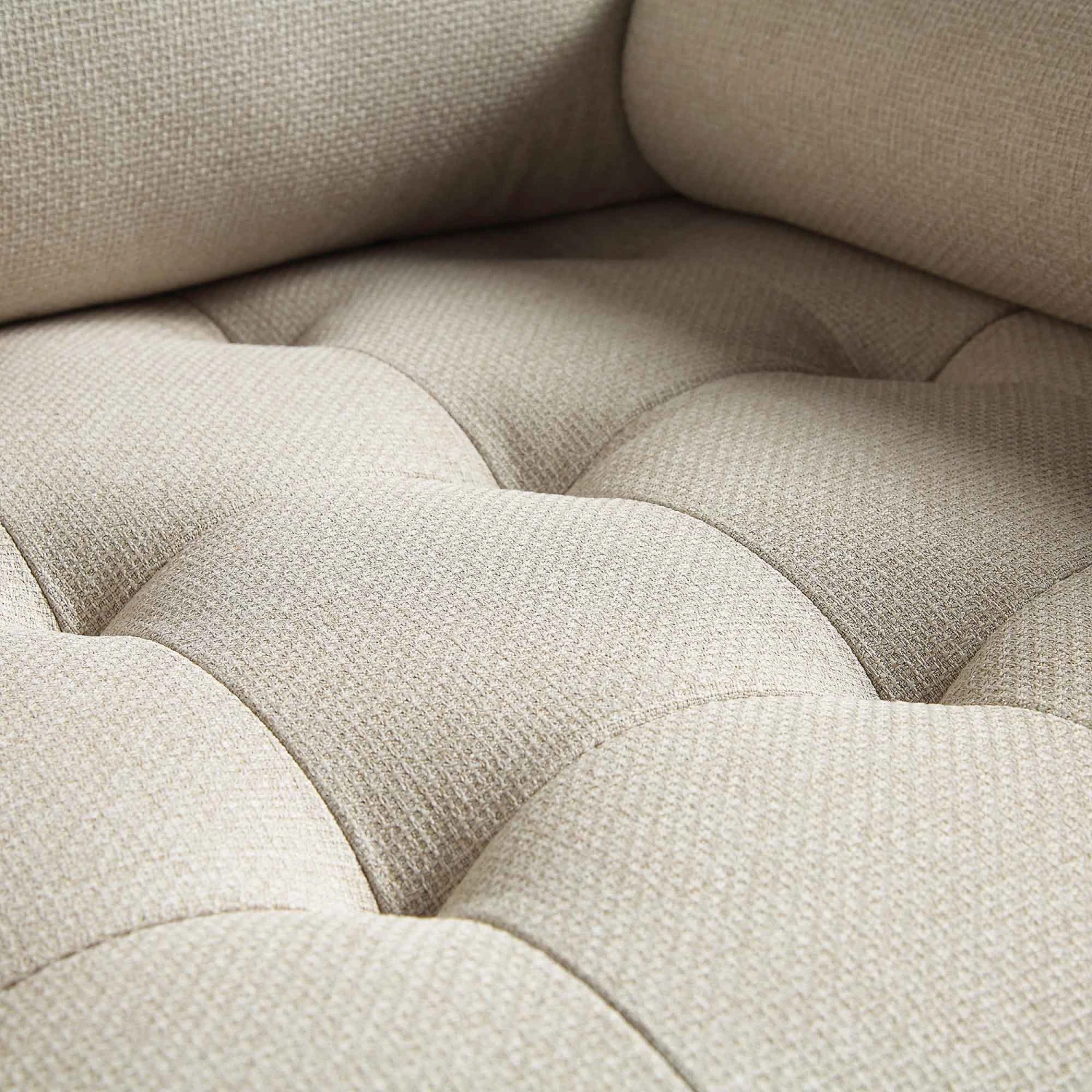 Henrietta Armchair, Beige Woven Fabric 13 Henrietta Armchair, Beige Woven Fabric - Image 13