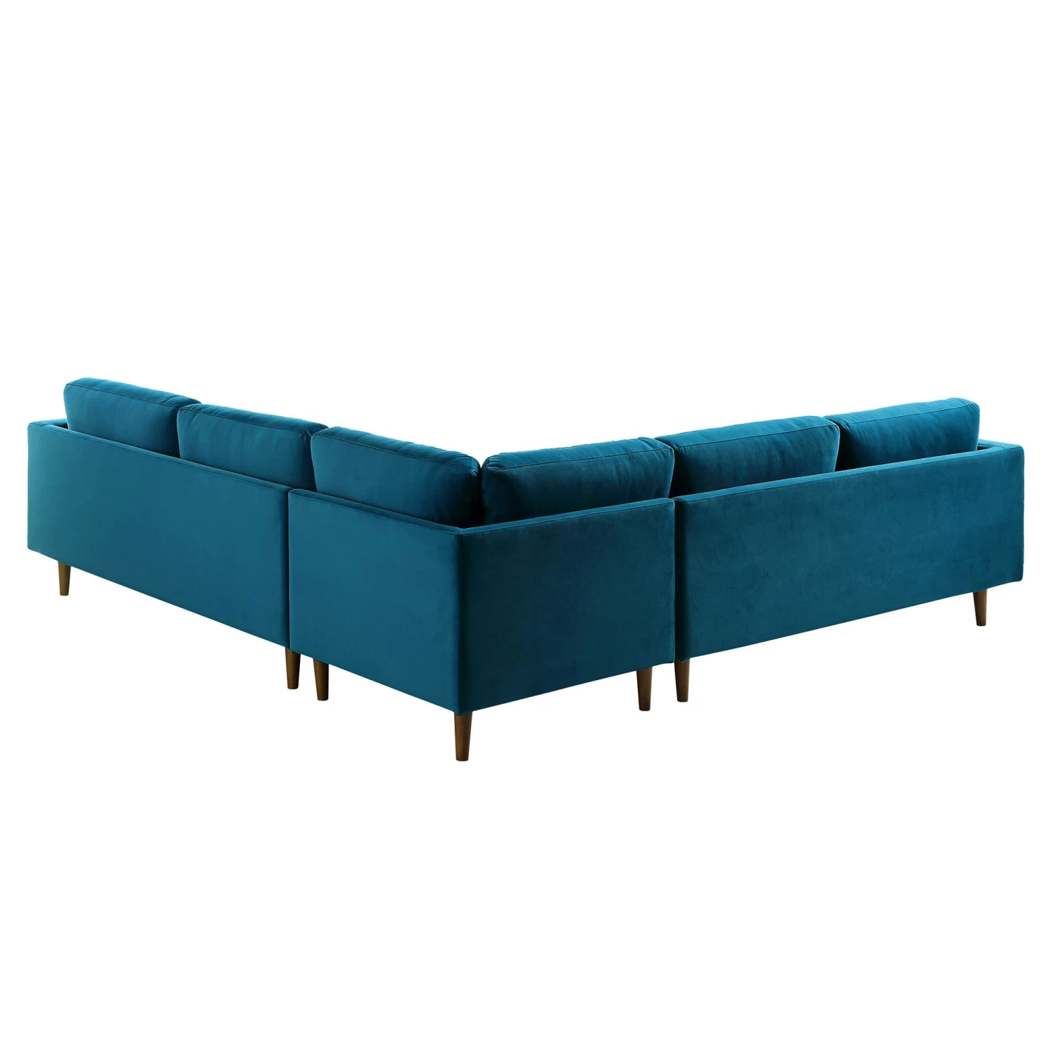 Henrietta 5+Seater Corner Sofa, Teal Velvet 7 Henrietta 5+Seater Corner Sofa, Teal Velvet - Image 7