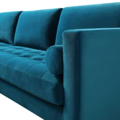 Henrietta Grand 4-Seater LHF Chaise End Sofa, Teal Velvet 24 Henrietta Grand 4-Seater LHF Chaise End Sofa, Teal Velvet -Best Furniture Shop BOSF 9680 TEAL VELRHF detail2 2f11faec 4a07 4264 bd3f ec1c6a4ab318