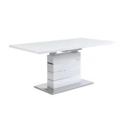 Hayne High Gloss White Extending Dining Table 6 To 8 Seater -Best Furniture Shop BSD 019 2 8491e25b 1c20 47ae a3c5 760272c267d2