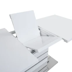 Hayne High Gloss White Extending Dining Table 6 To 8 Seater -Best Furniture Shop BSD 019 detail2 9853e9a2 985b 4202 a93f b239b15dfc8a