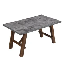 Lambeth Concrete Effect 150cm Dining Table 11 Lambeth Concrete Effect 150cm Dining Table -Best Furniture Shop BSD 023 2