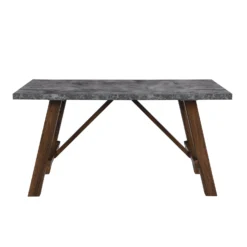 Lambeth Concrete Effect 150cm Dining Table 14 Lambeth Concrete Effect 150cm Dining Table -Best Furniture Shop BSD 023 4