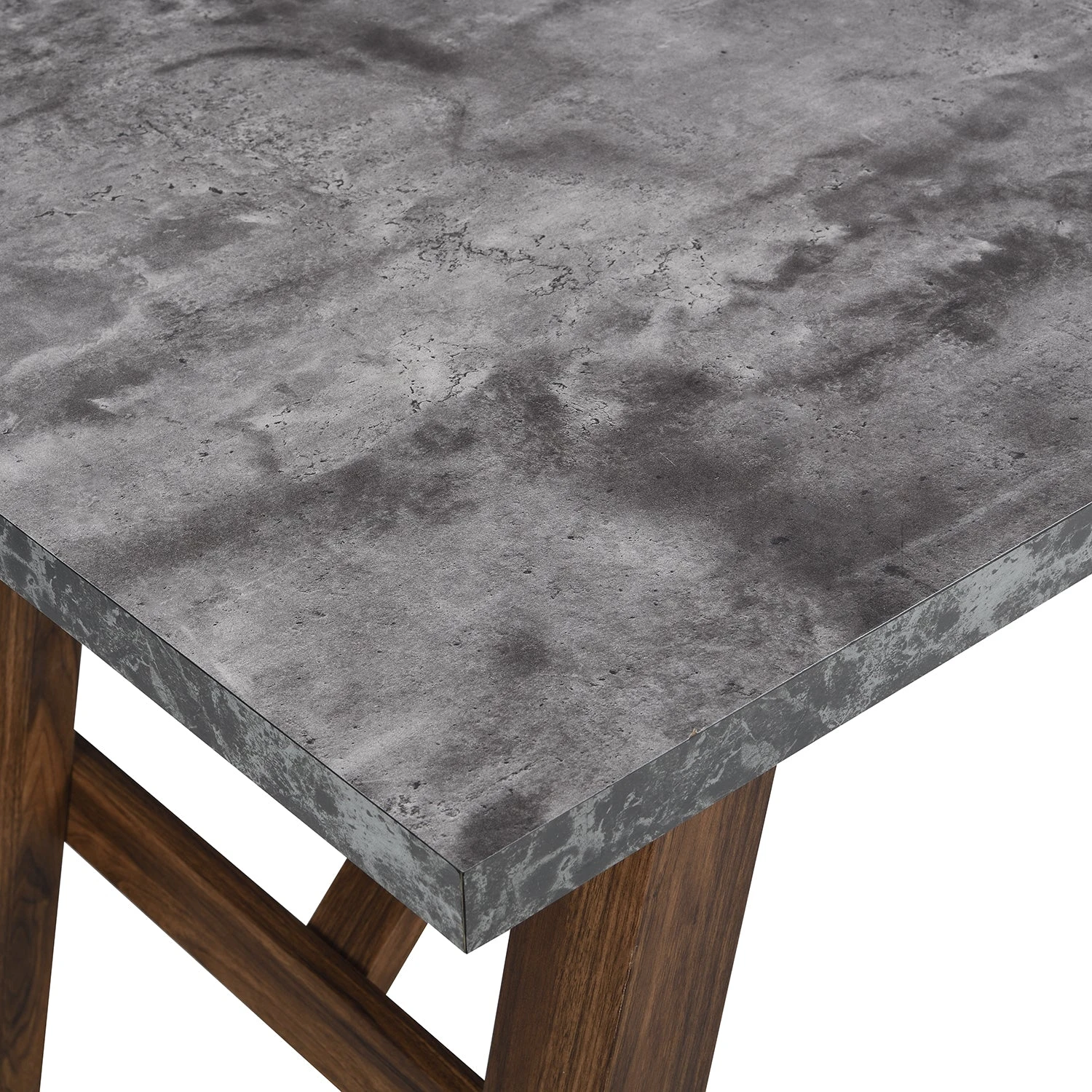 Lambeth Concrete Effect 150cm Dining Table 7 Lambeth Concrete Effect 150cm Dining Table - Image 7