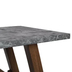 Lambeth Concrete Effect 150cm Dining Table 16 Lambeth Concrete Effect 150cm Dining Table -Best Furniture Shop BSD 023 detail2