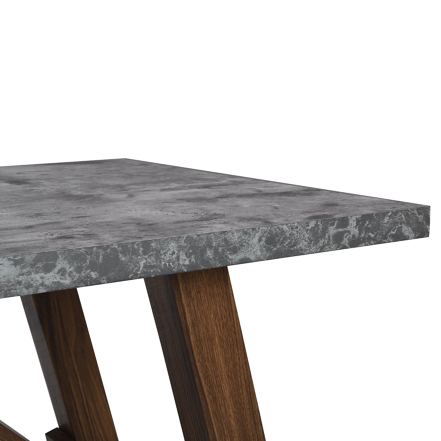 Lambeth Concrete Effect 150cm Dining Table 8 Lambeth Concrete Effect 150cm Dining Table - Image 8
