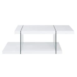 Albion White High Gloss And Glass Coffee Table 10 Albion White High Gloss And Glass Coffee Table -Best Furniture Shop BSD 026 3 scaled