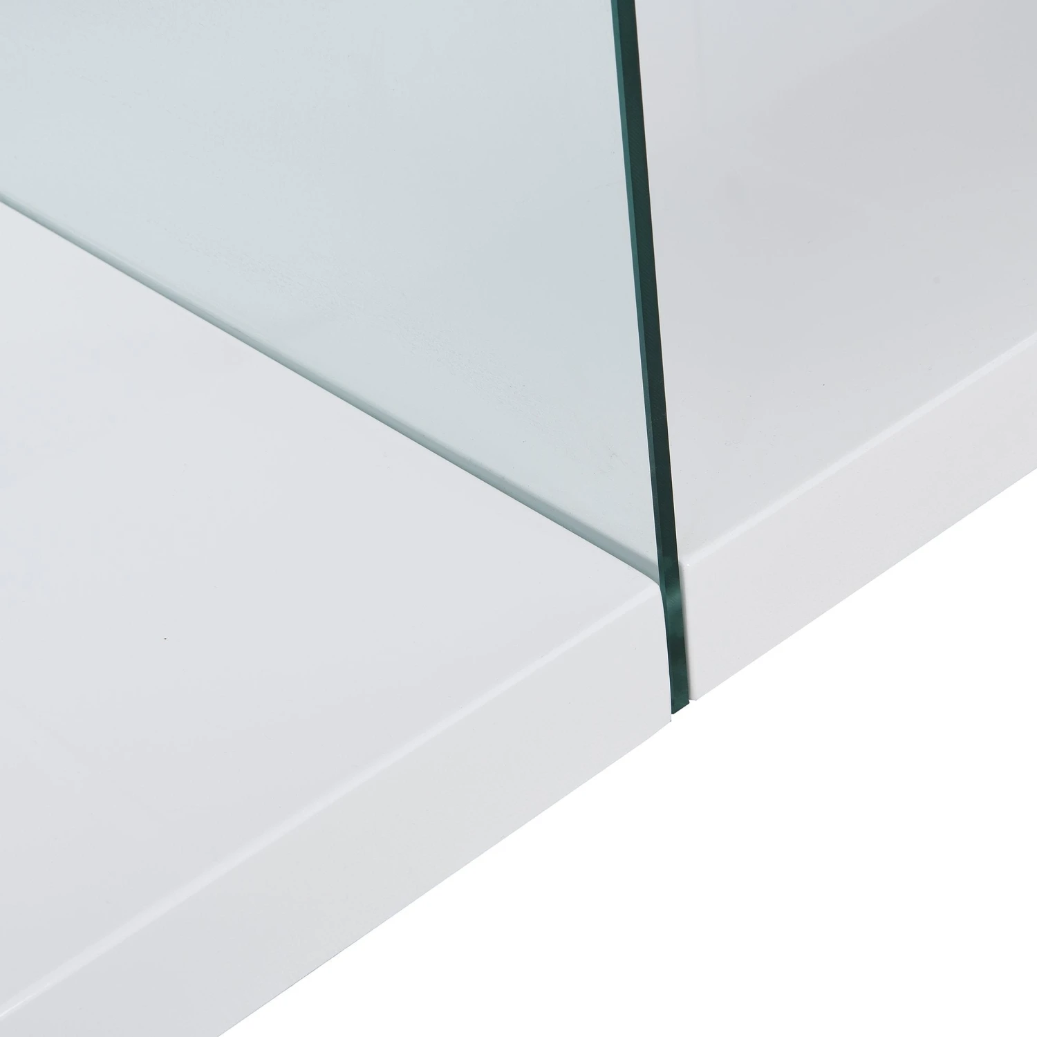 Albion White High Gloss And Glass Coffee Table 7 Albion White High Gloss And Glass Coffee Table - Image 7