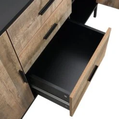 Carnaby 2 Cupboard 3 Drawer Sideboard -Best Furniture Shop BSD 044 detail1