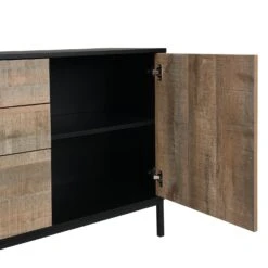 Carnaby 2 Cupboard 3 Drawer Sideboard -Best Furniture Shop BSD 044 detail2