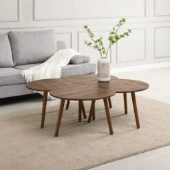 Monza 4-in-1 Walnut Effect Coffee Table 15 Monza 4-in-1 Walnut Effect Coffee Table -Best Furniture Shop BSD 054 2