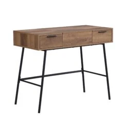 Selwyn Oak Effect Console Dressing Table 19 Selwyn Oak Effect Console Dressing Table -Best Furniture Shop BSD 062 WB3