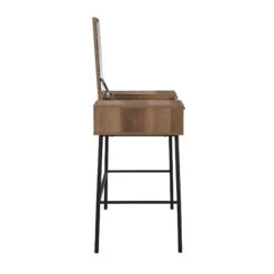 Selwyn Oak Effect Console Dressing Table 21 Selwyn Oak Effect Console Dressing Table -Best Furniture Shop BSD 062 WB5