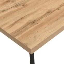 Vaxjo 1 Drawer Oak Effect Desk With Cable Management Storage -Best Furniture Shop BSD 063 detail3