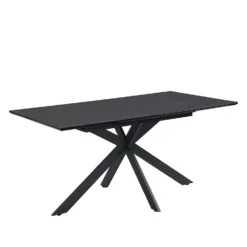 Varden Black Ceramic Extending Dining Table -Best Furniture Shop BSD 094 BLACK 4