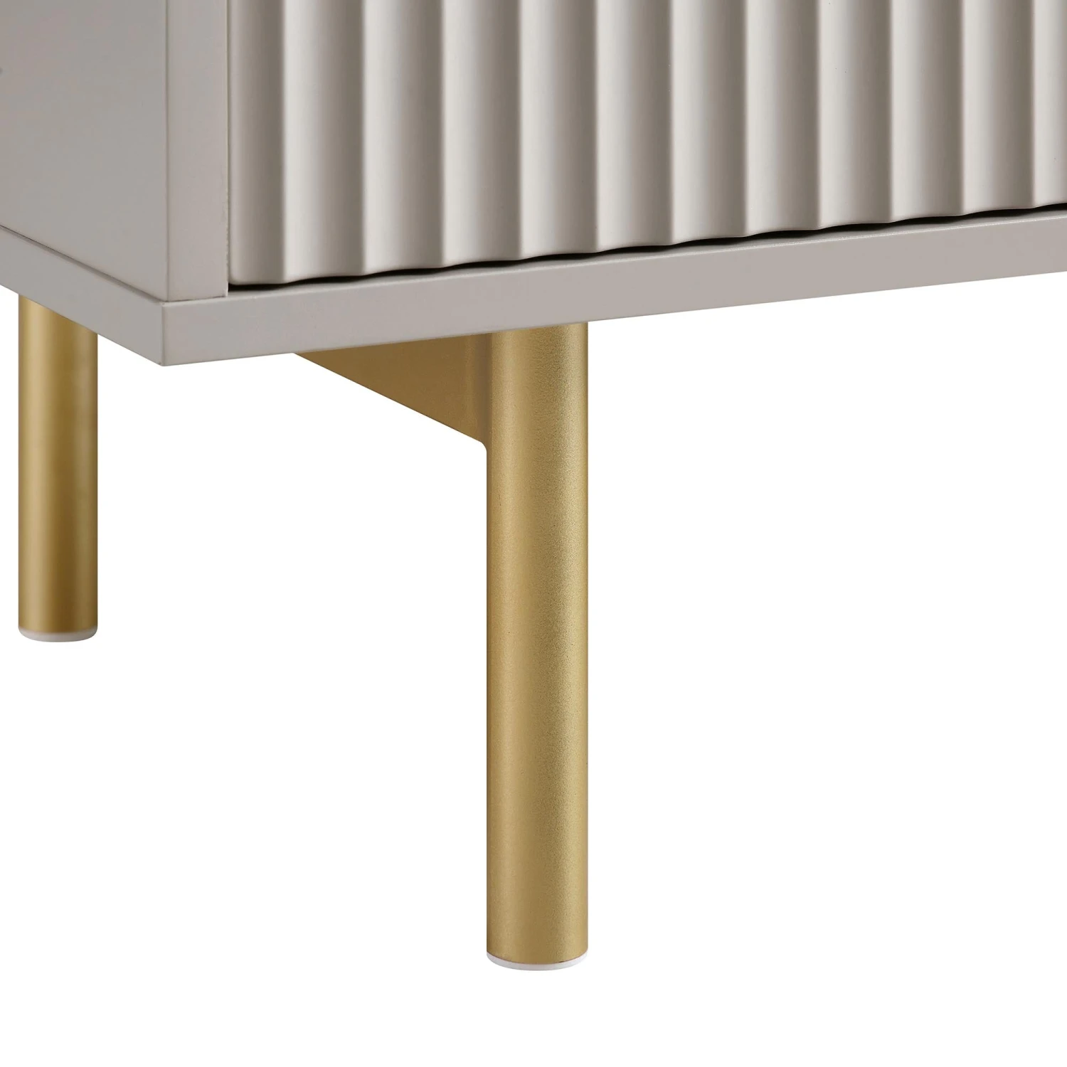 Richmond Ridged 120cm Wide TV Media Unit, Matte Taupe 13 Richmond Ridged 120cm Wide TV Media Unit, Matte Taupe - Image 13