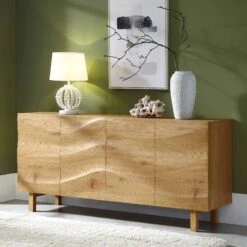 Moriko Extra Wide 4 Door Sideboard, 160 Cm