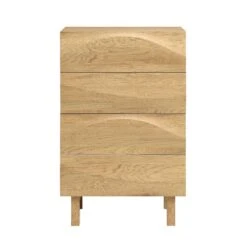 Moriko Chest Of 4 Drawers -Best Furniture Shop BSD 112 OAK WB2