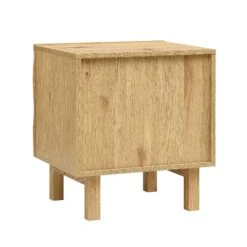 Moriko 2 Drawer Bedside Table -Best Furniture Shop BSD 113 OAK WB5