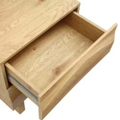 Moriko 2 Drawer Bedside Table -Best Furniture Shop BSD 113 OAK detail3