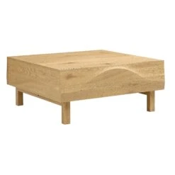 Moriko 2 Drawer Coffee Table -Best Furniture Shop BSD 114 OAK WB2