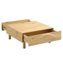 Moriko 2 Drawer Coffee Table -Best Furniture Shop BSD 114 OAK WB3