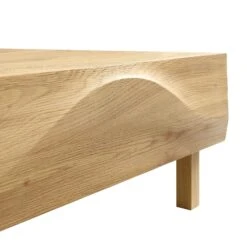 Moriko 2 Drawer Coffee Table -Best Furniture Shop BSD 114 OAK detail1