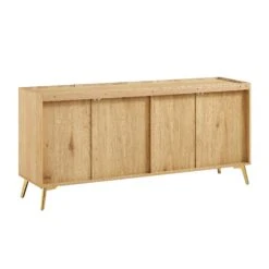 Bohdi Oak 160cm Wide Sideboard 18 Bohdi Oak 160cm Wide Sideboard -Best Furniture Shop BSD 115 OAK WB5